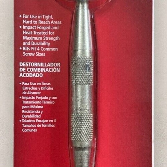 Husky PRO 4 In 1 USA Made Combination Offset Screwdriver NEW In Package - Picture 10 of 16